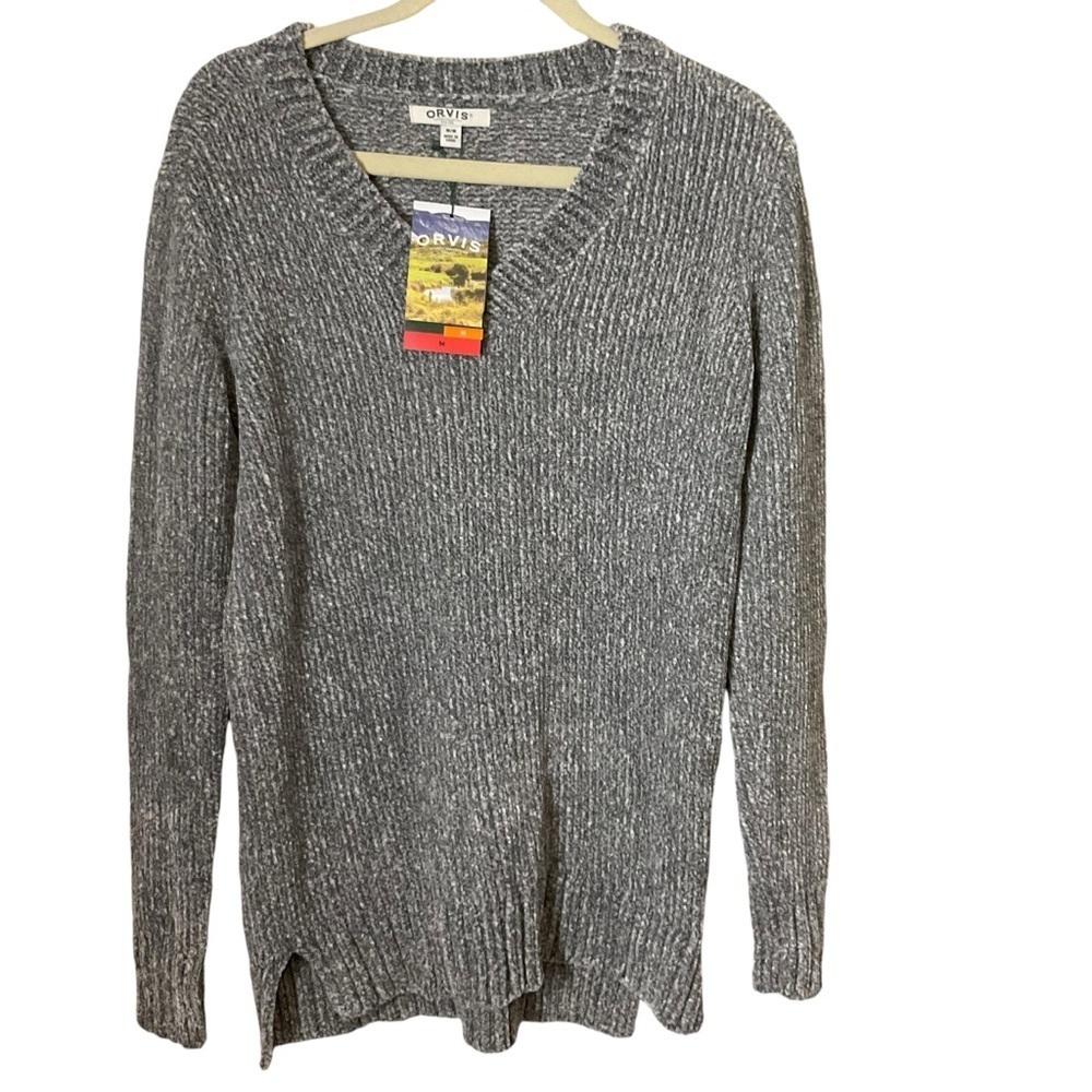 Orvis Women's Grey Sweater